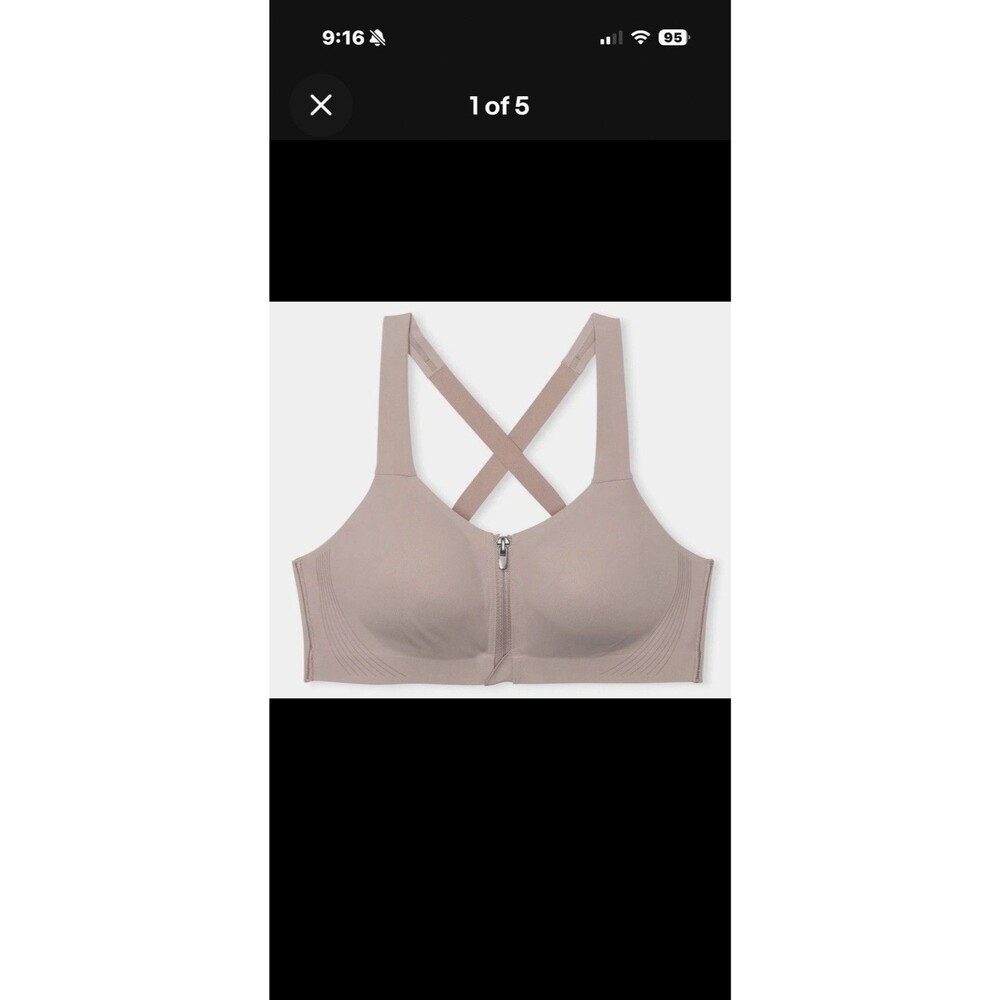 VICTORIA'S SECRET VSX Knockout Front-Close Sport Bra size 36 DD